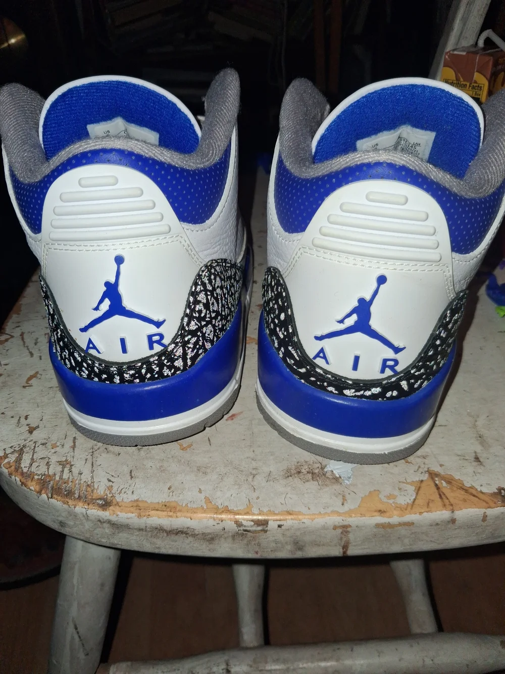 Jordan Air Jordan 3 Retro Box in Black, White, Blue